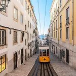 Appartamento Loft Bica Com Vista O Rio Lisbona